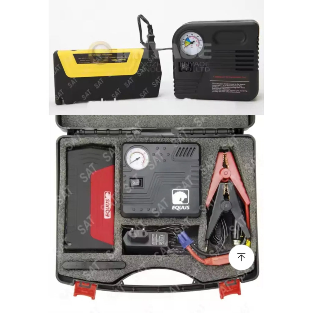 KIT DE EMERGENCIA  HIGH POWER: Arrancador + compresor + power bank
